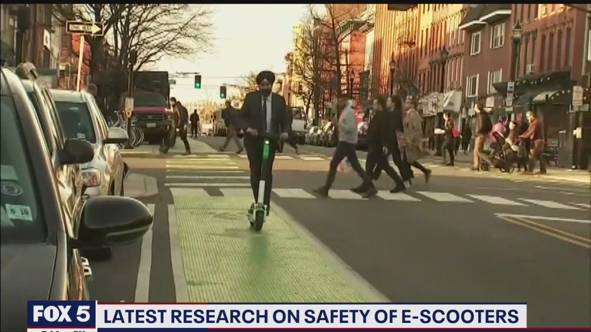 New research released on safety of e-scooters